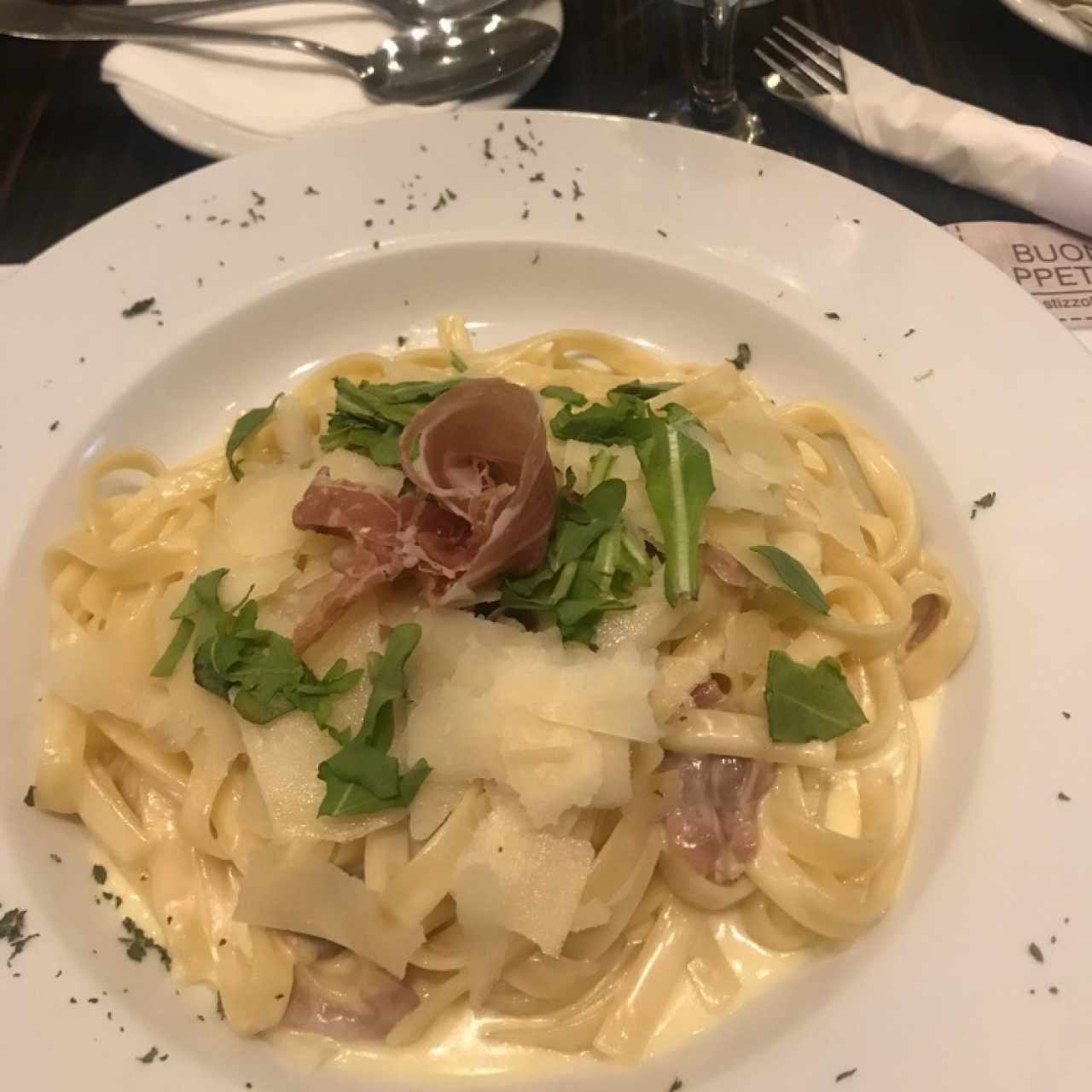 Fettuccine a la Ruota