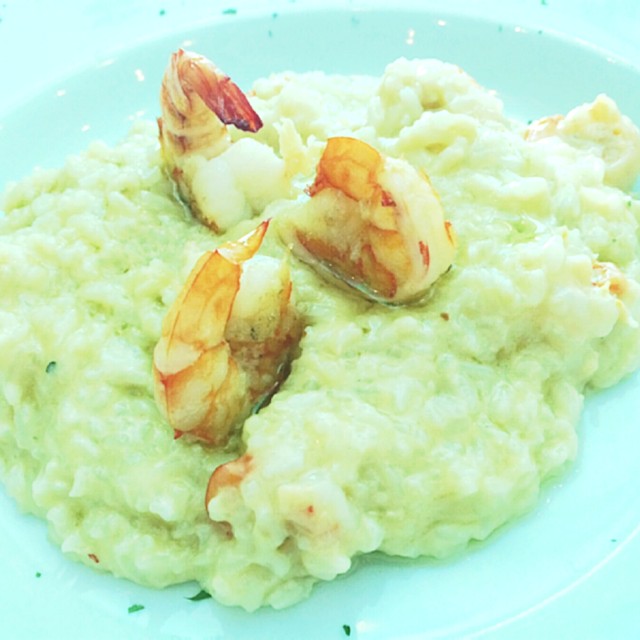 Risotto Al Mascarpone E Gamberi Al Tartufo