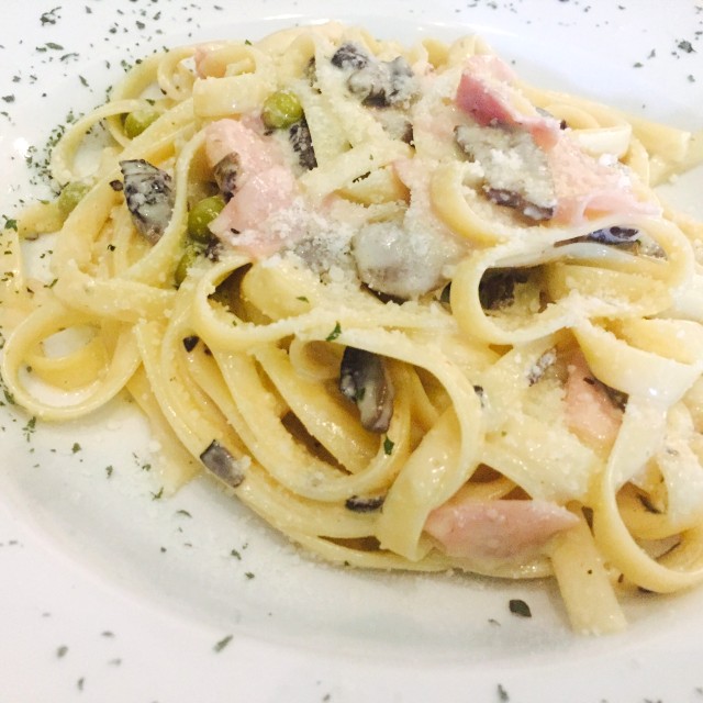 Fettuccini a la Montanara