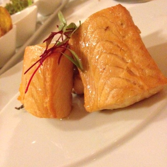 Salmón al grill