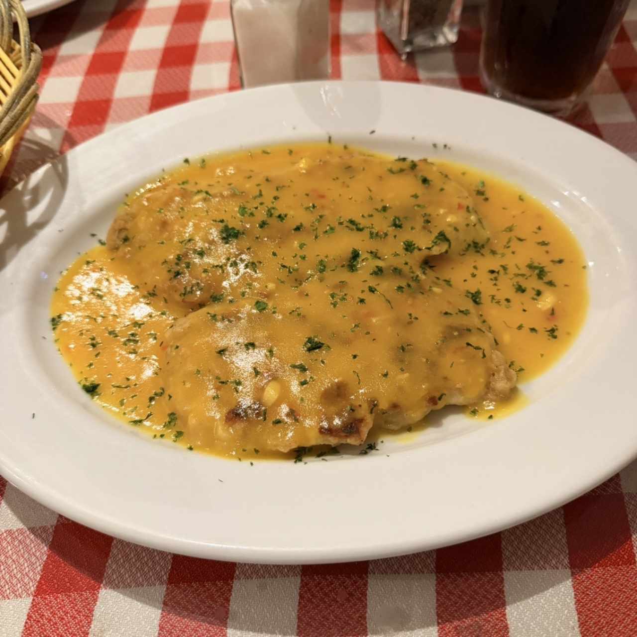 Corvina al ajillo