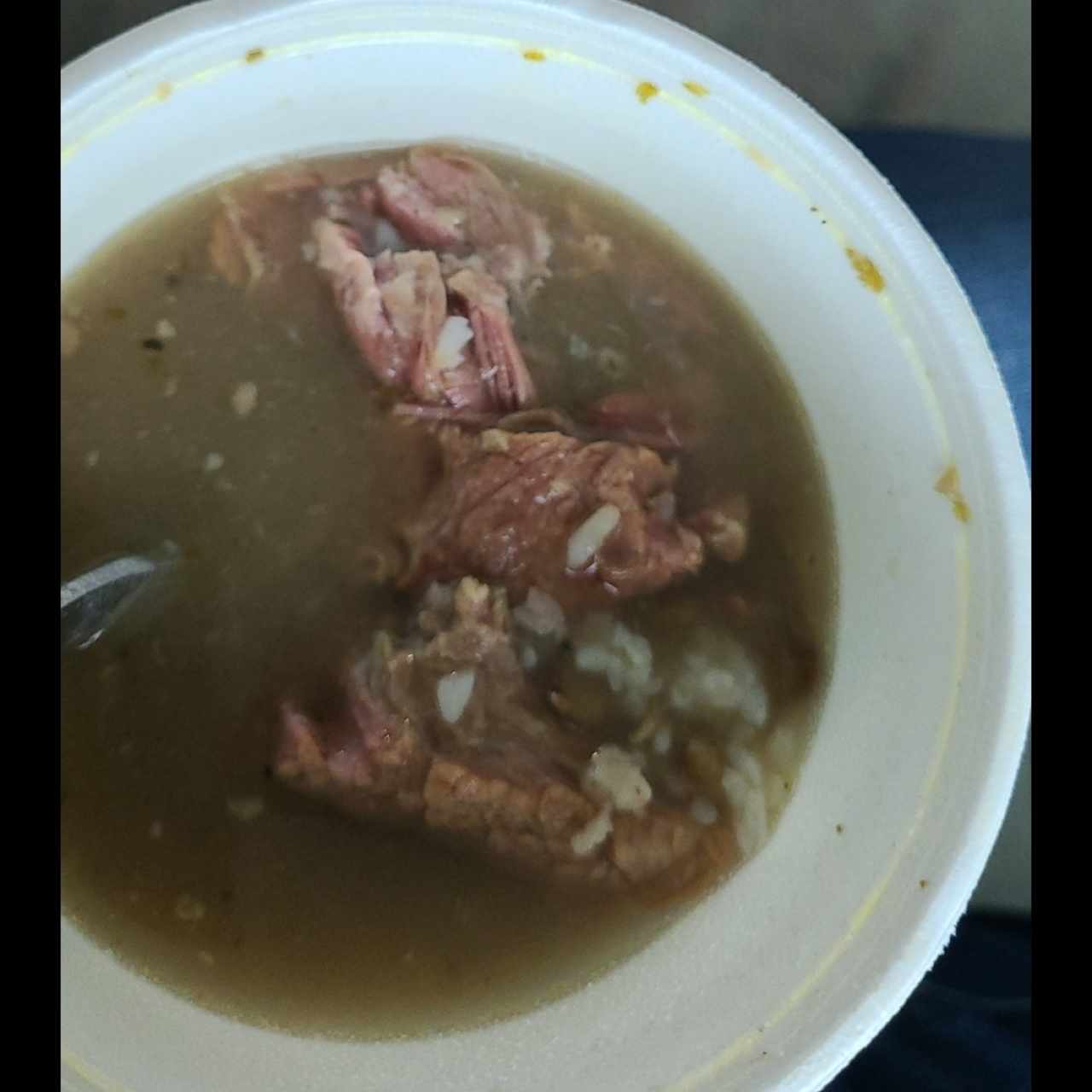 SOPAS - Sopa de Pecho con arroz 