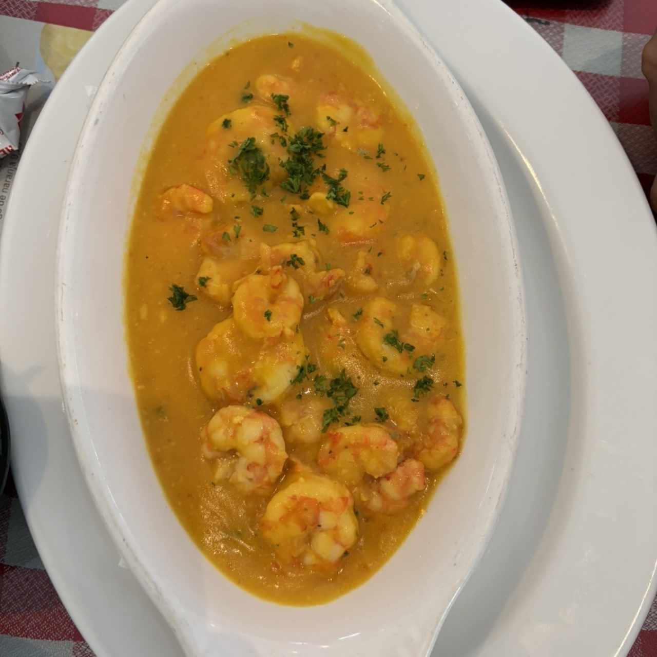 Camarones al ajillo