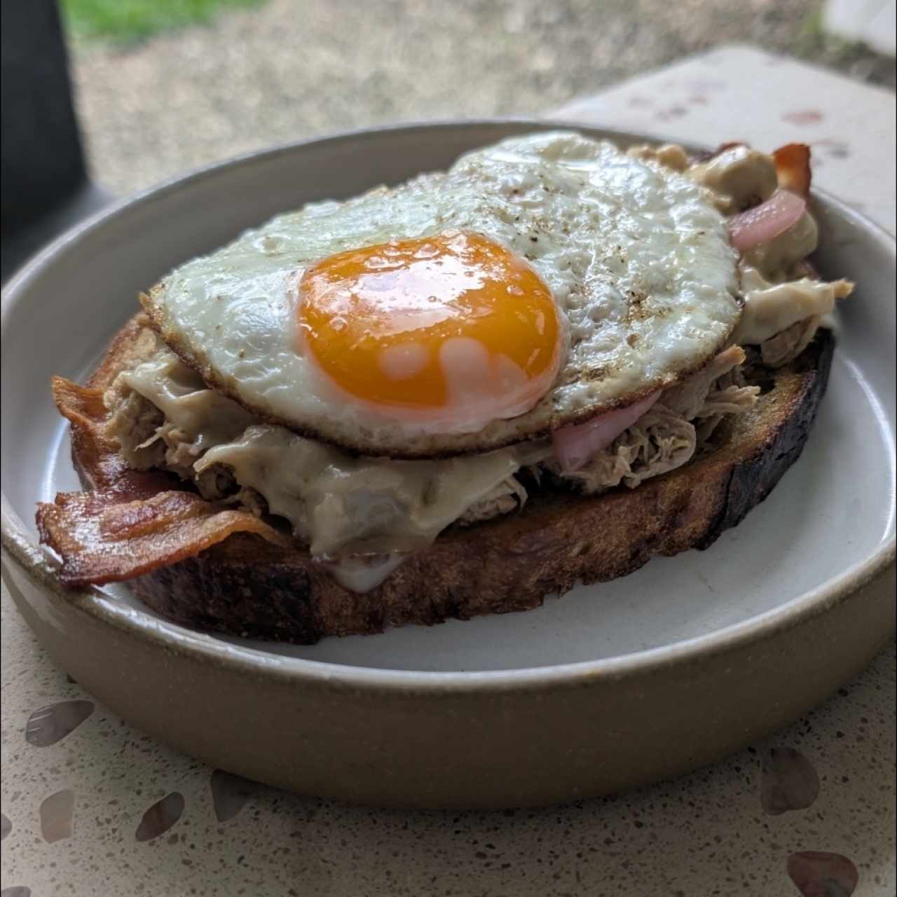 pork toastie