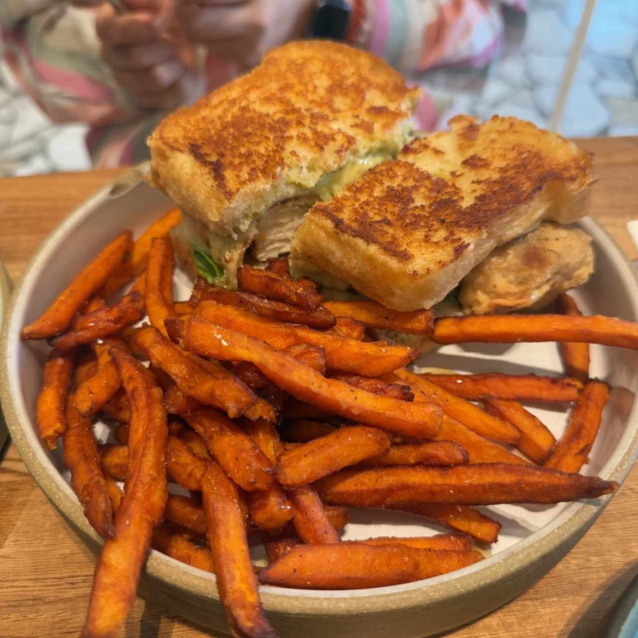 Japanese Karaage Fried Chicken Sandwich