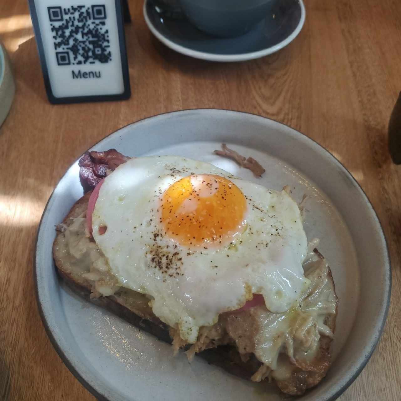 pork toastie