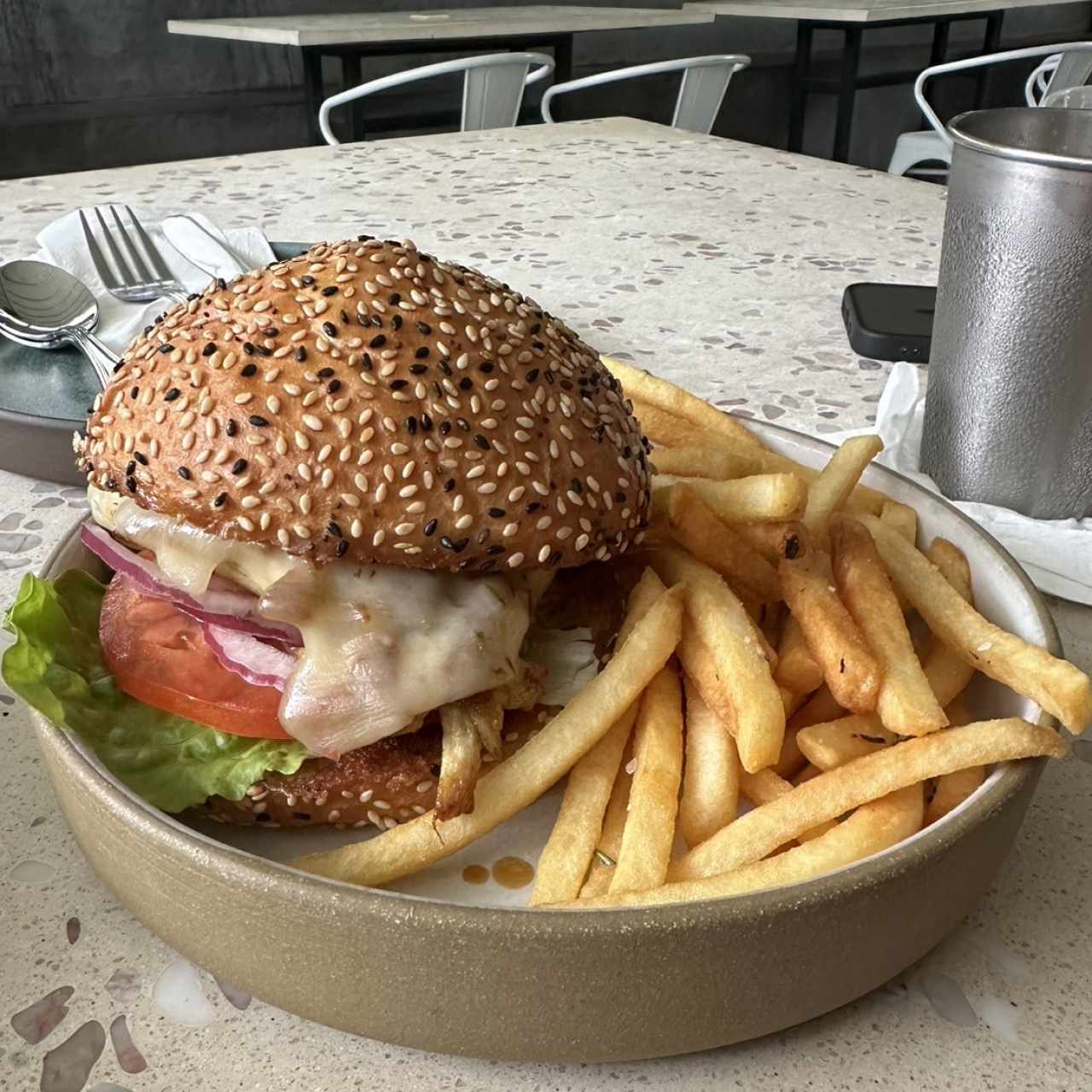 Marinara Chicken Sandwich 