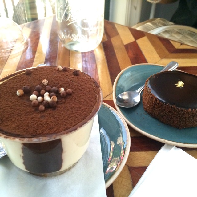 Tiramisú y Oreo Cheesecake