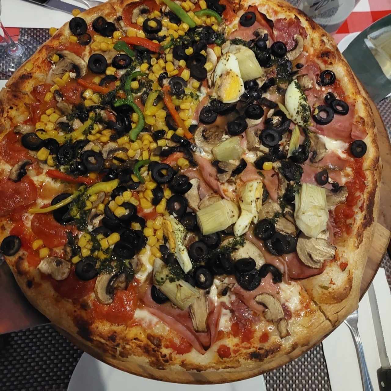  4 Rustica + Capricciosa