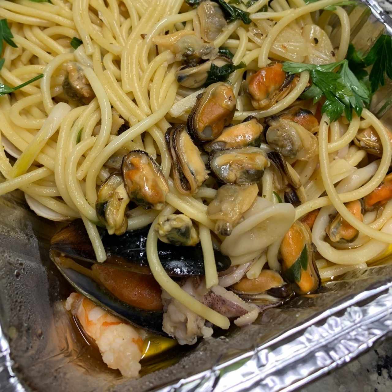 Spaghetti frutti di mare