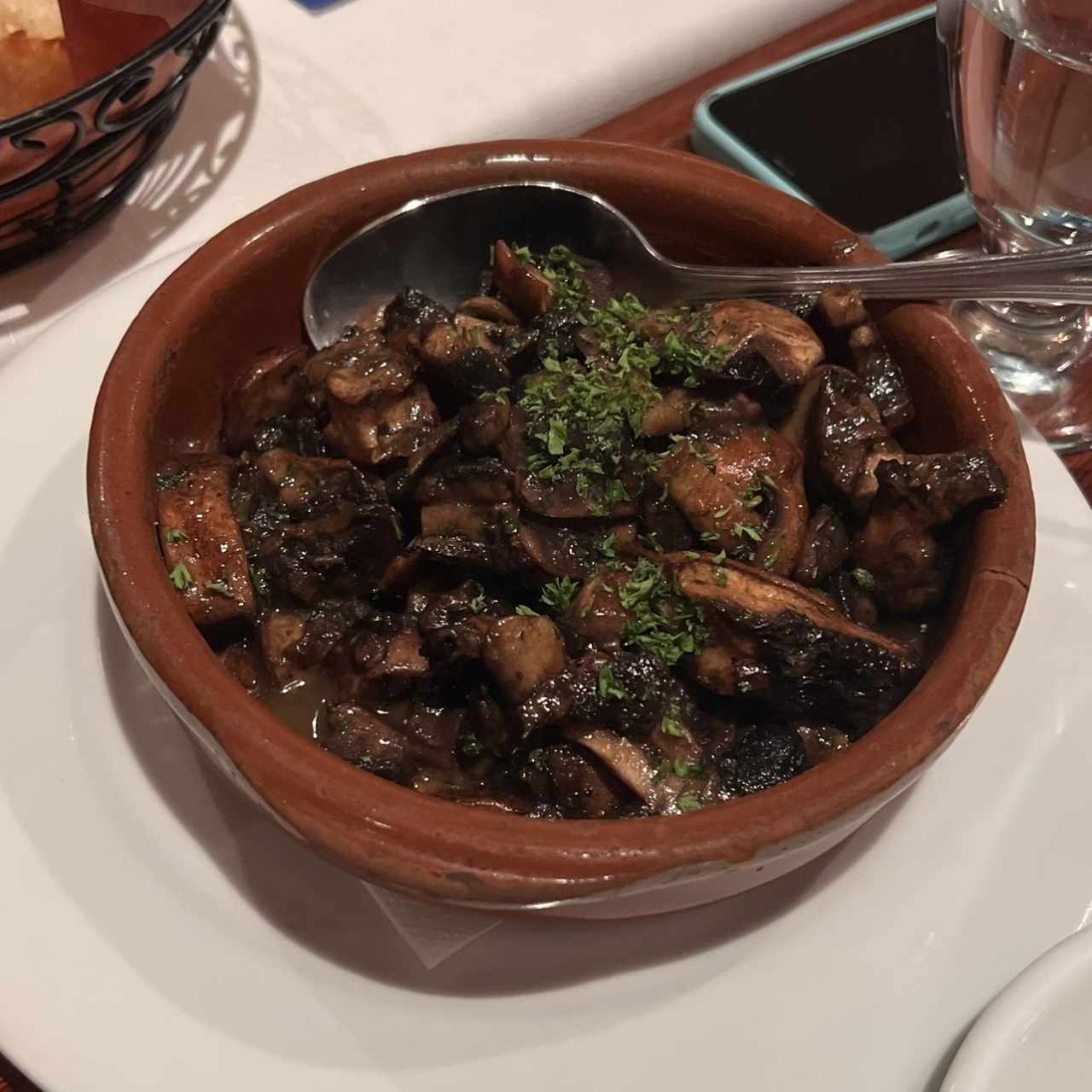 Hongos al ajillo 