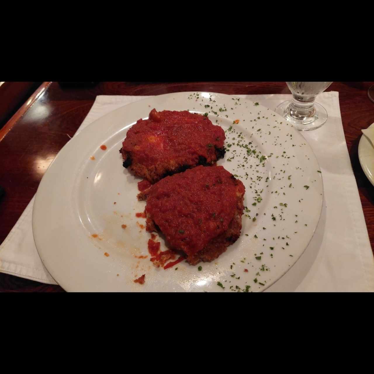 Medallones de Filete alla Parmigiana