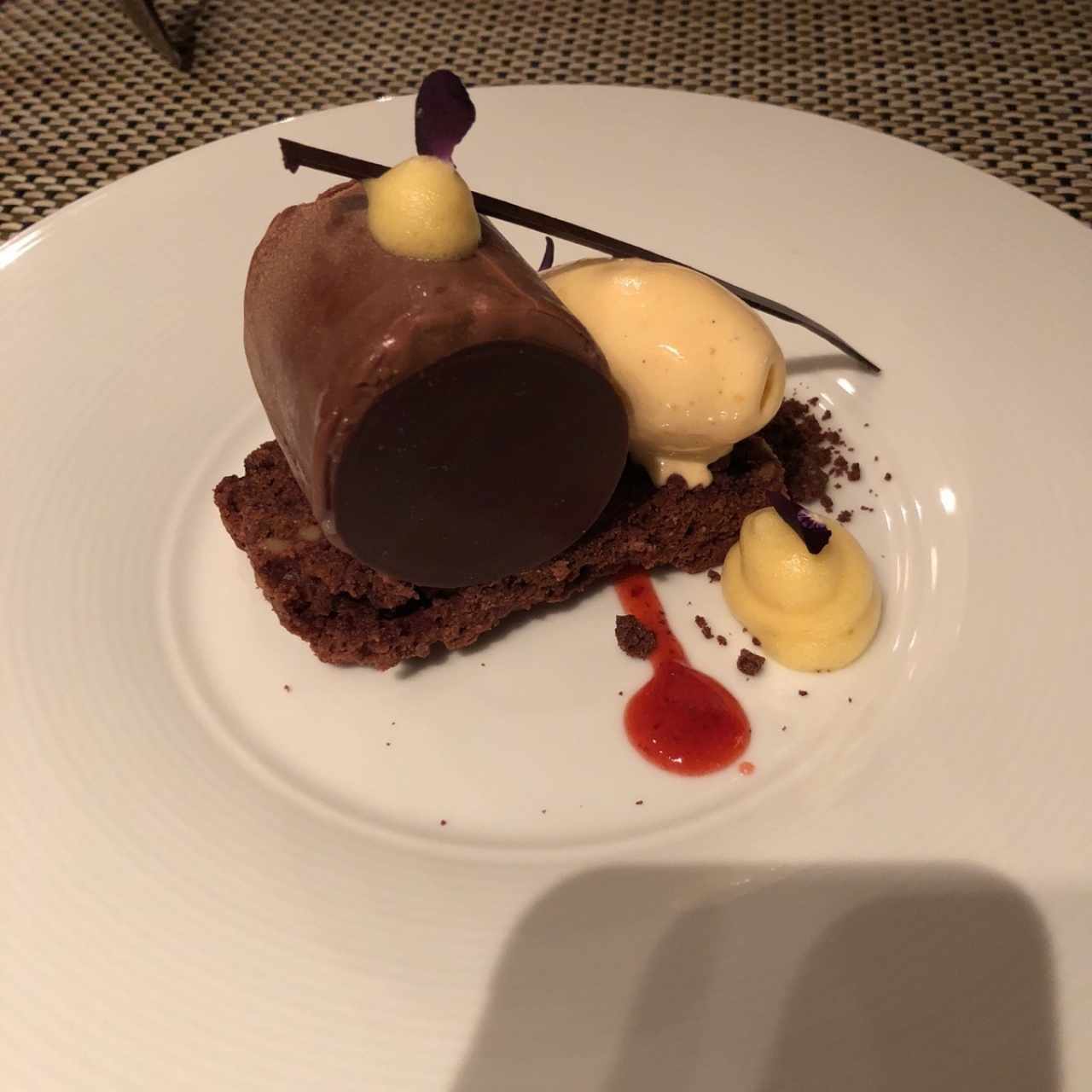 Chocolate y naranja a la valenciana