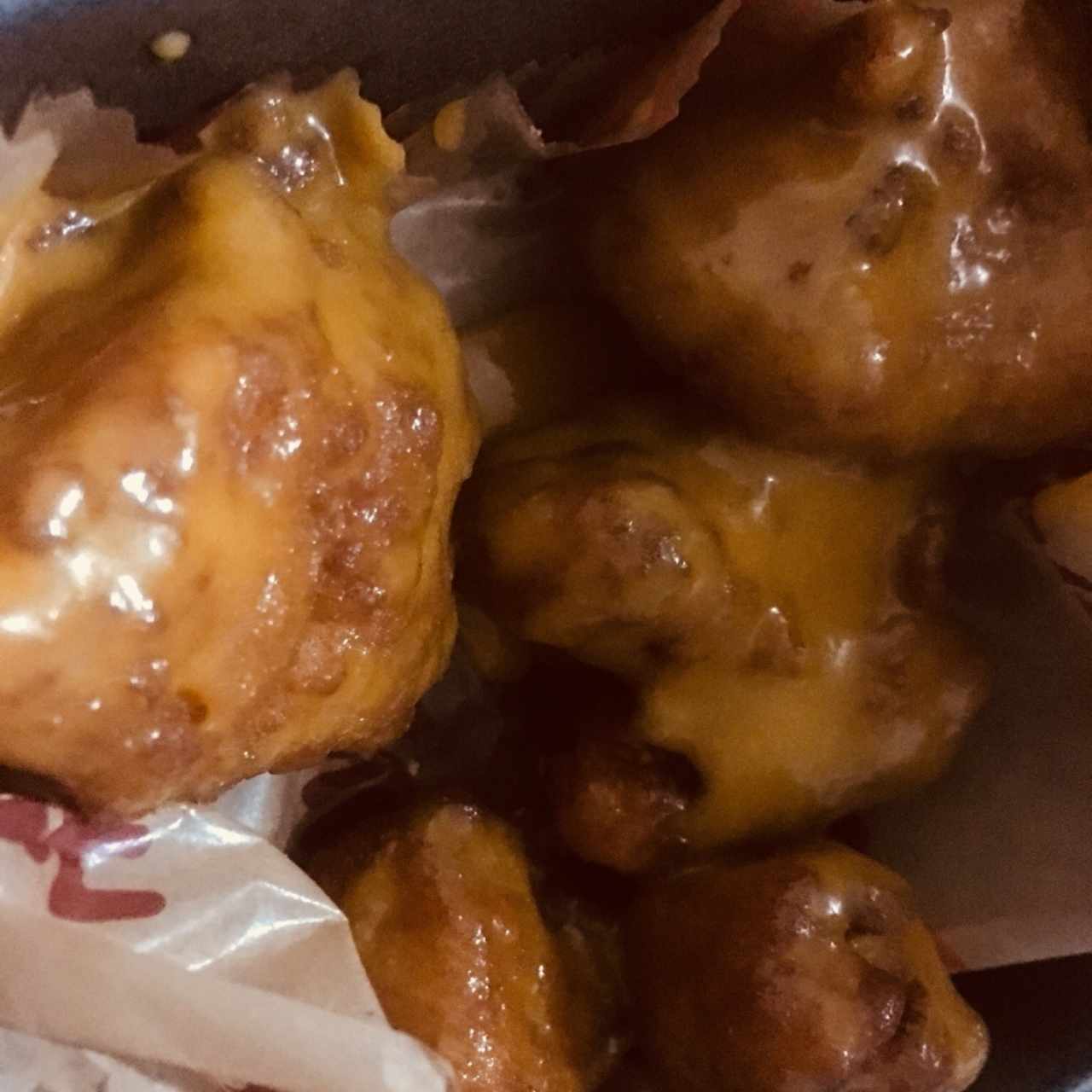 Boneless bañadas en salsa honey mustard