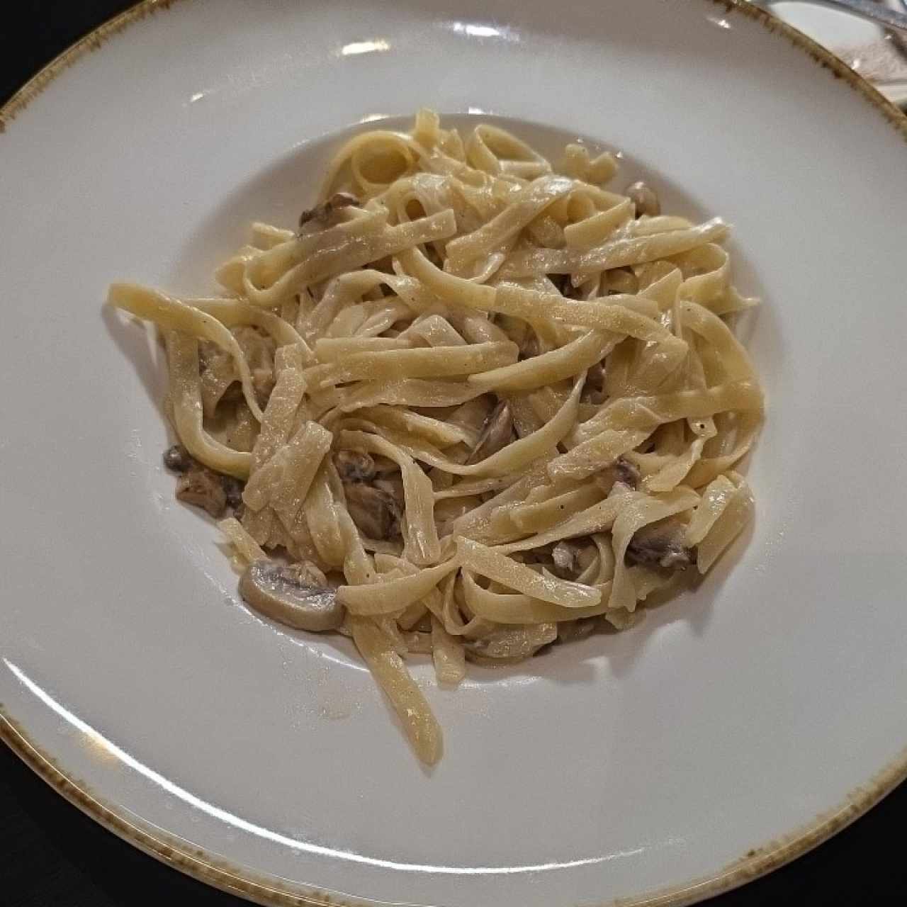 Fetuccini alfredo