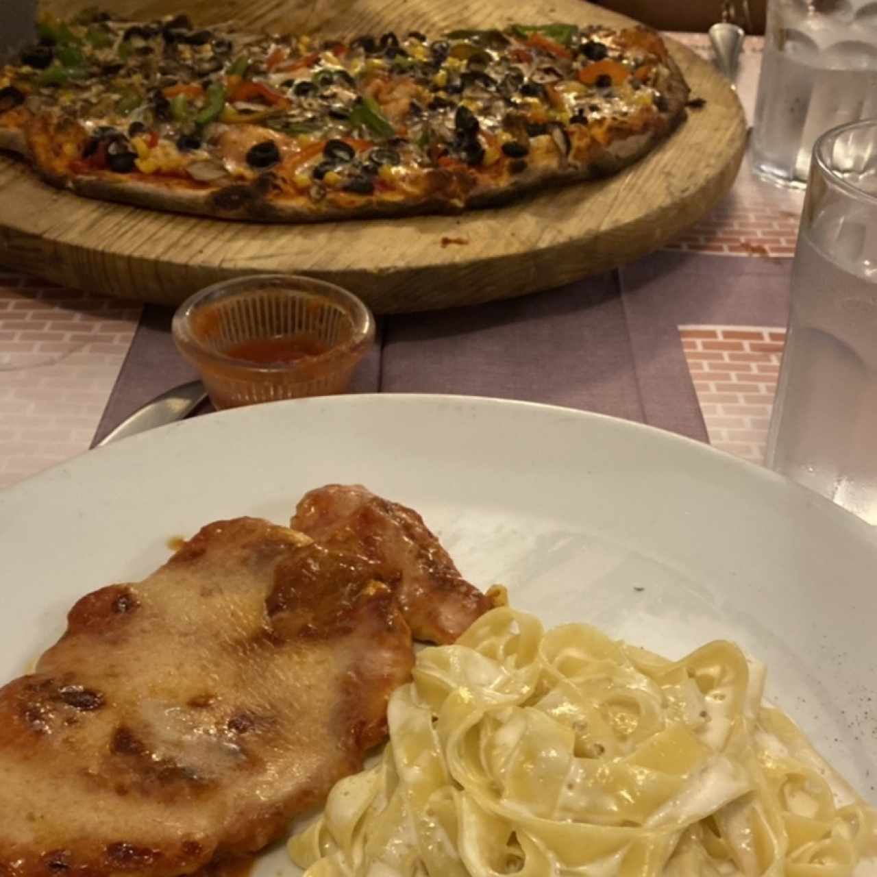 Pollo a la parmesana