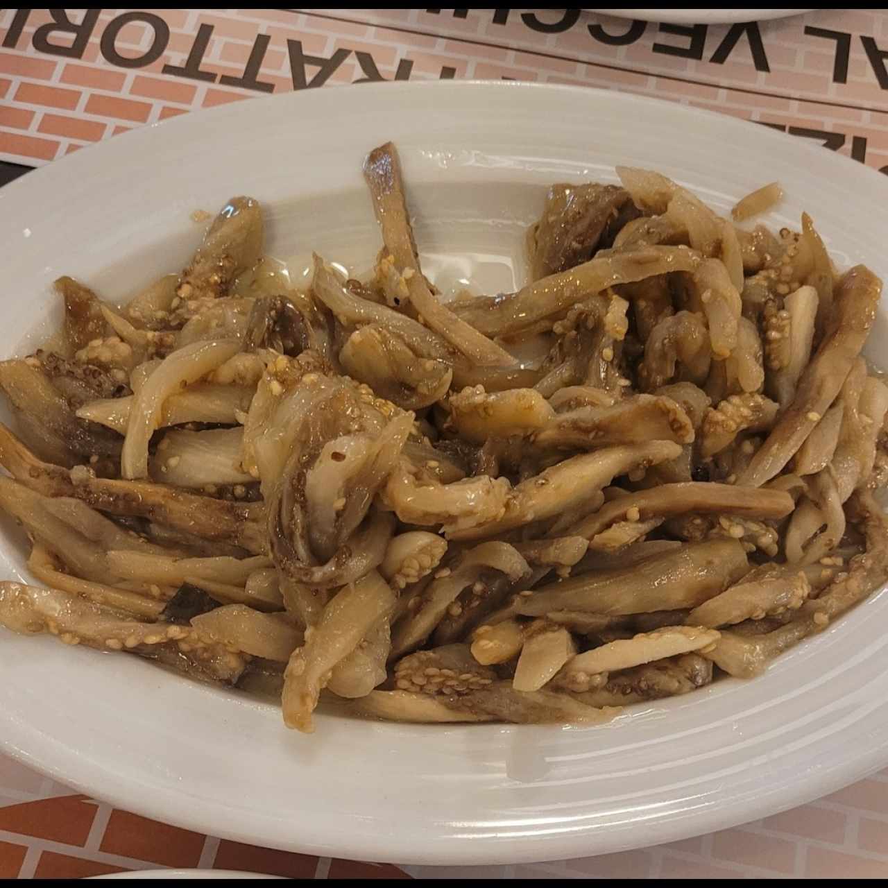 Berenjena a la Vinagreta