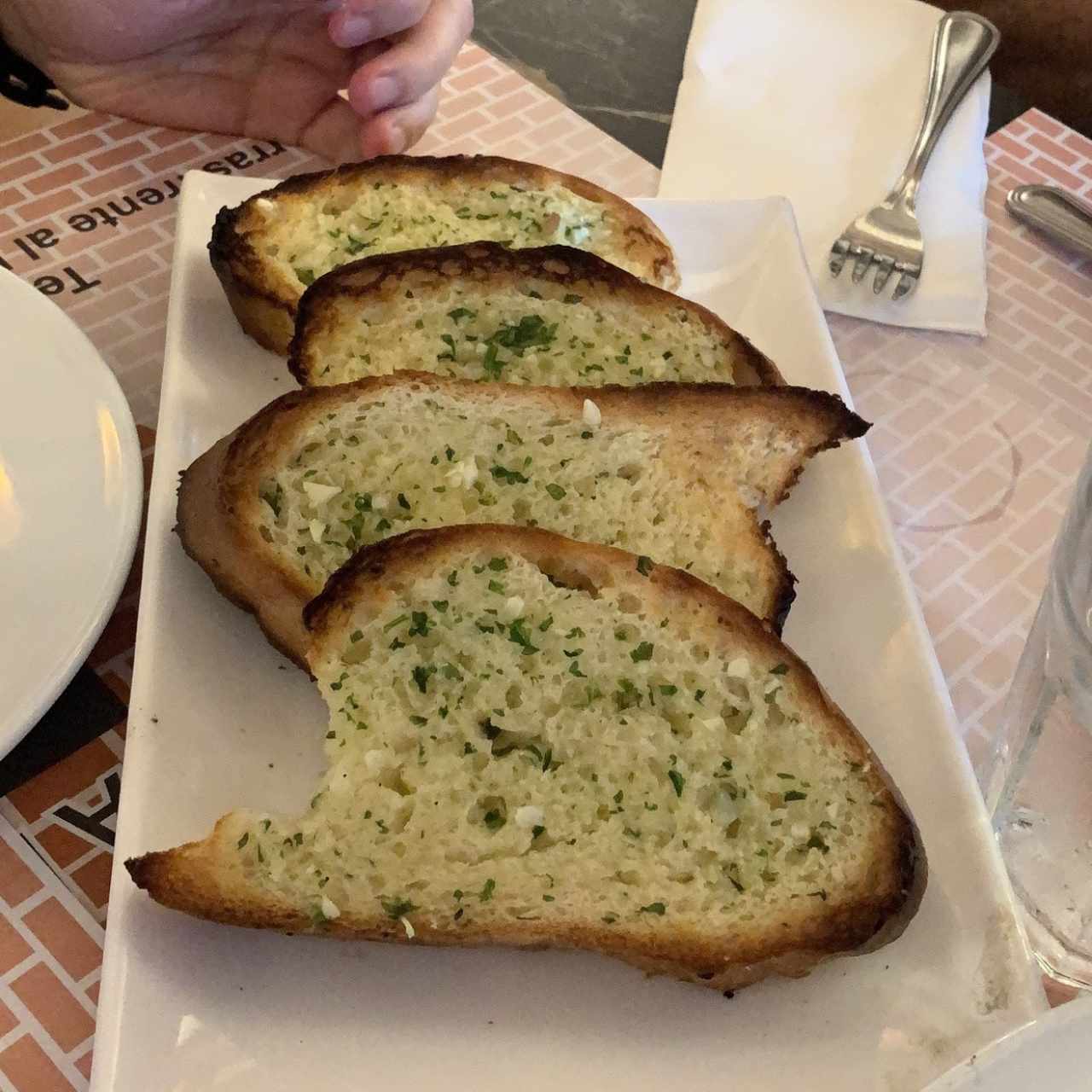 Entradas - Pan con Ajo