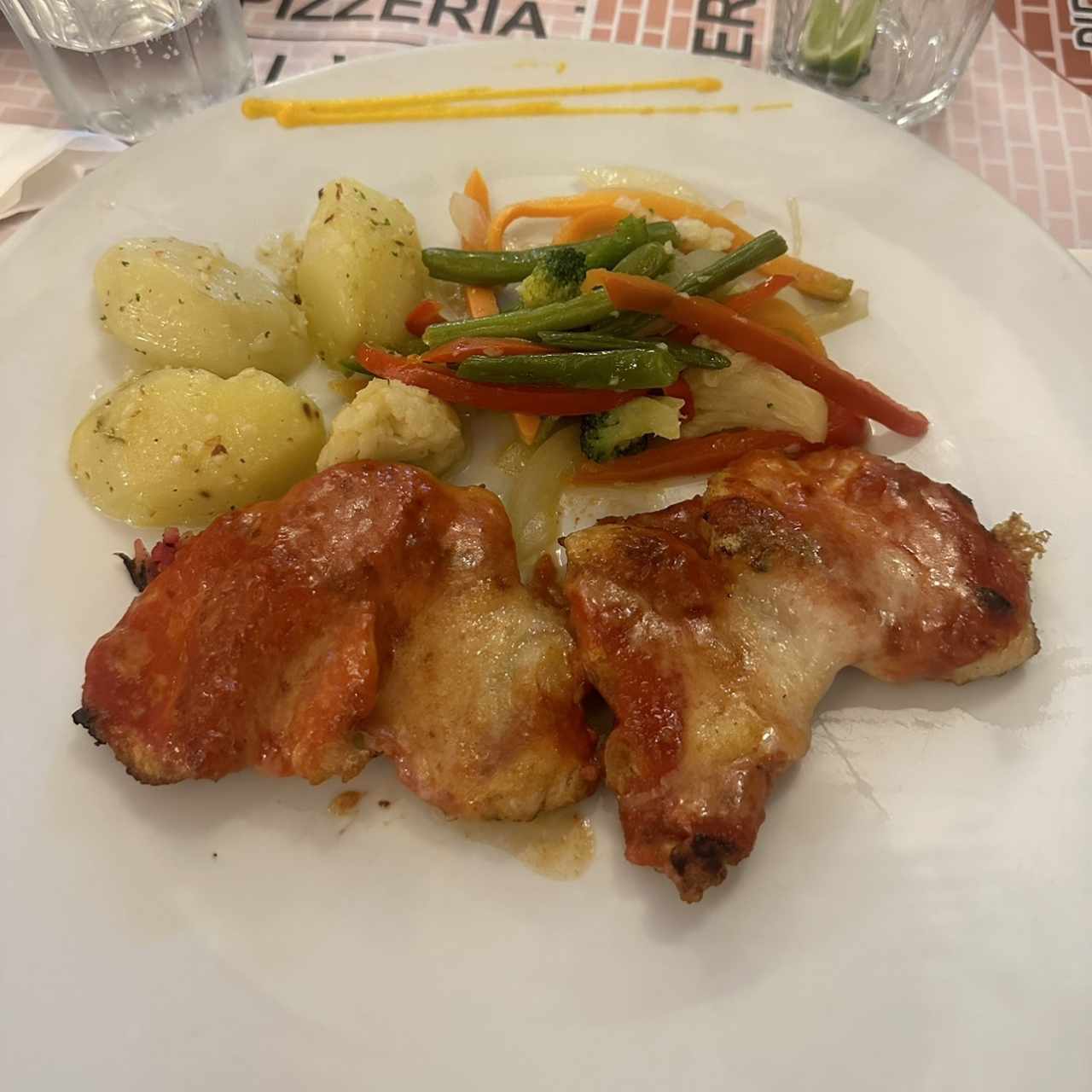 Pollo parmigiana 