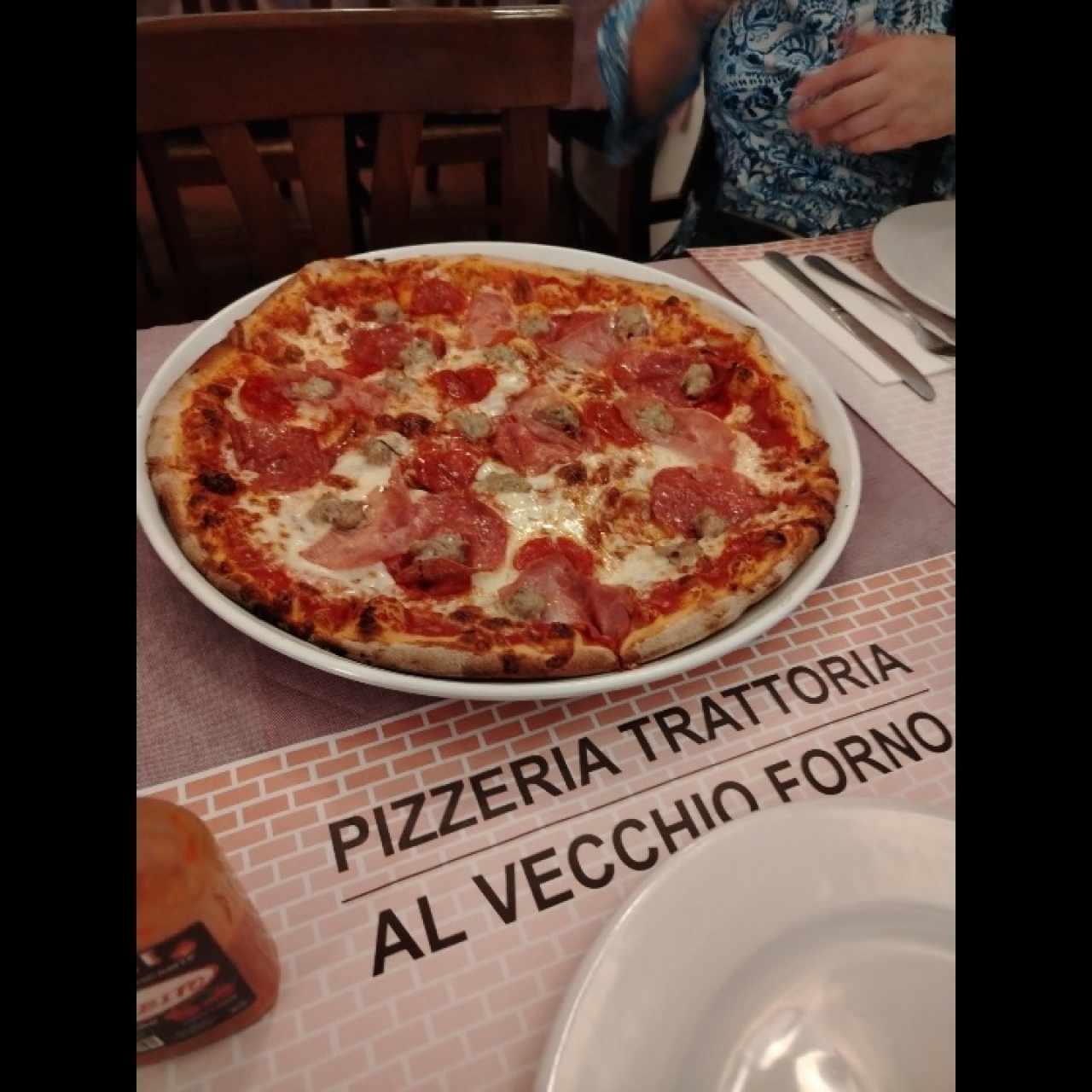 Pizza Al Vecchio Forno -Tamaño familiar