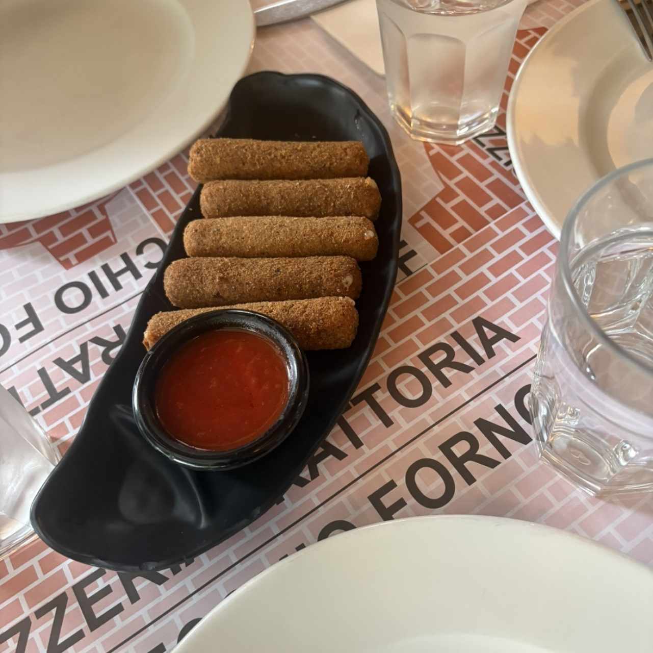 Entradas - Deditos de Mozzarella