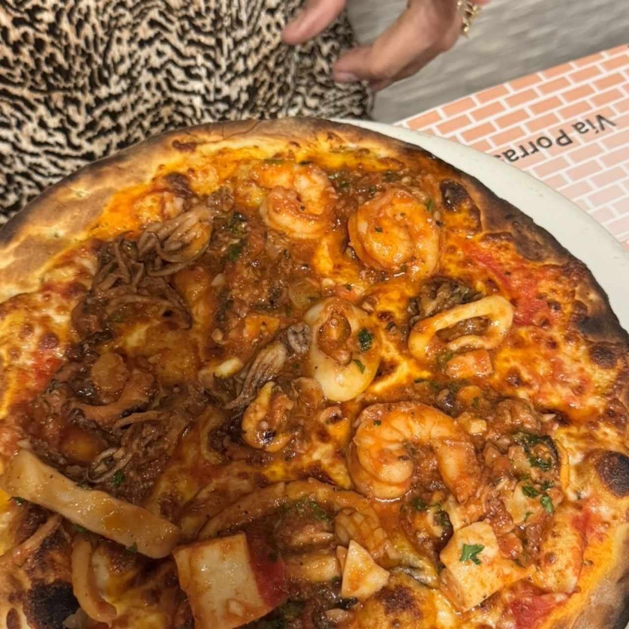 Pizza marinara, tamaño individual