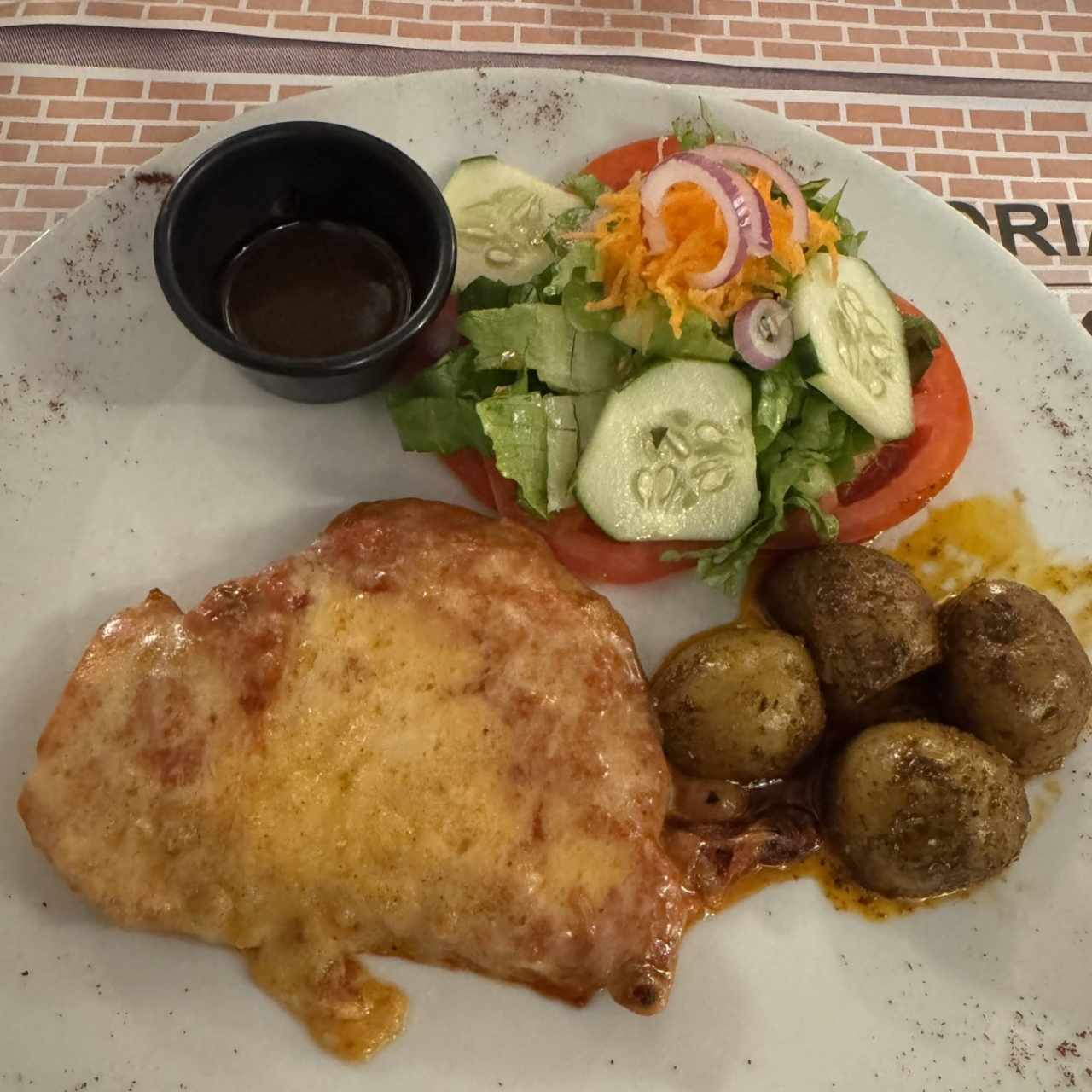 Pollo a la parmesana