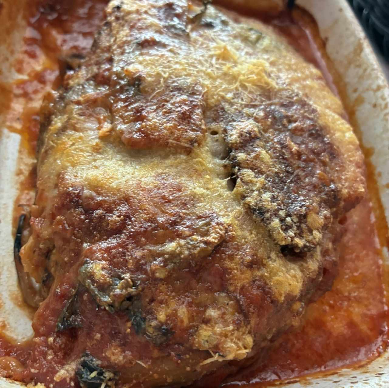 Pastas - Parmigiana de berenjena