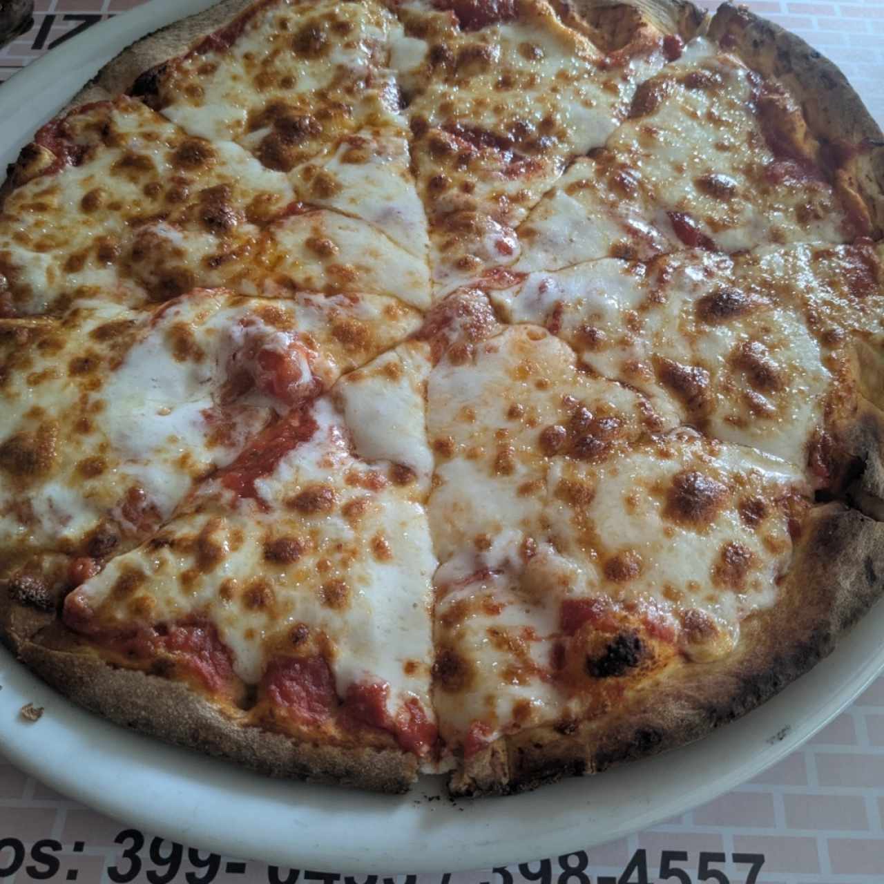Pizza Margarita, tamaño individual