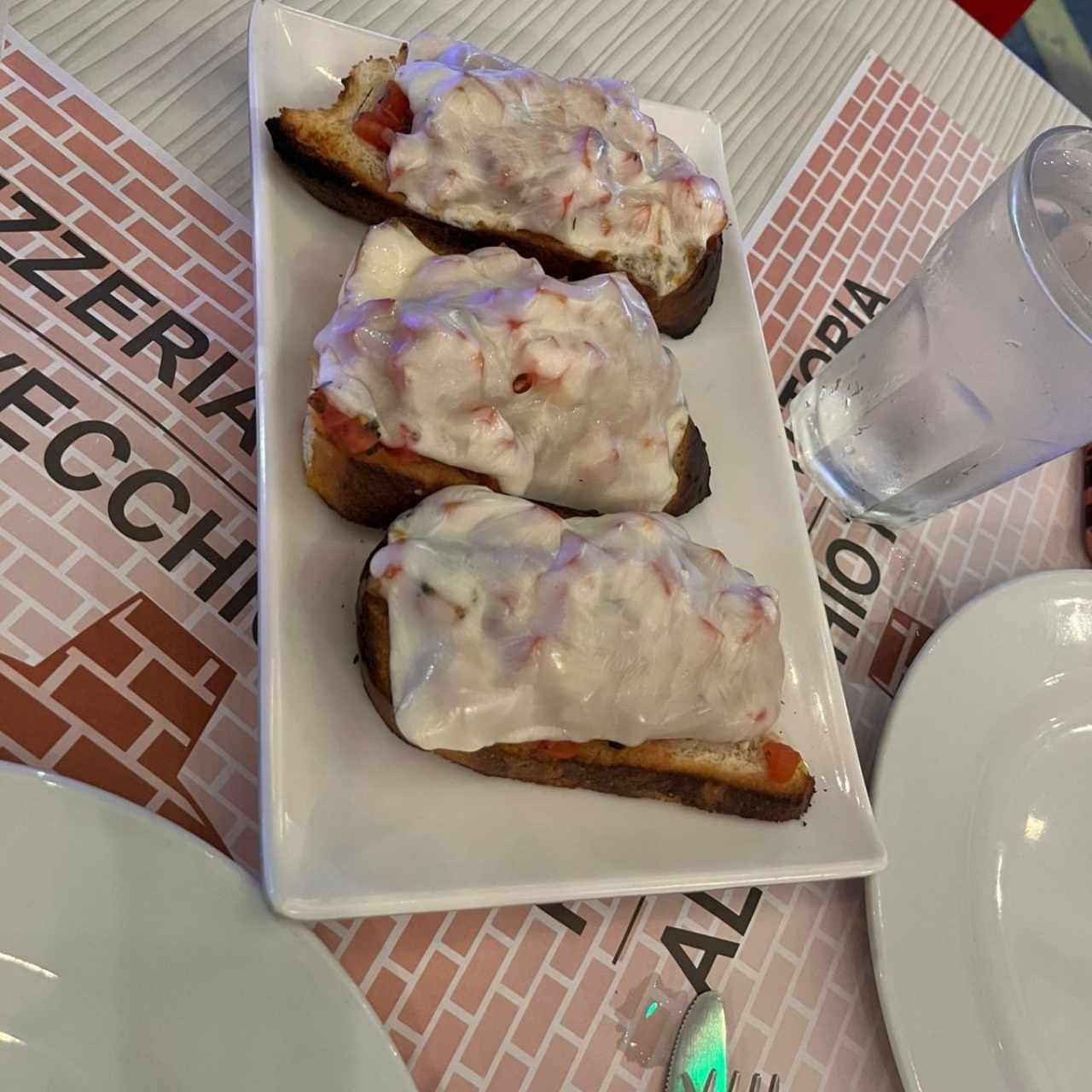 Bruschetta Romana con Mozzarella