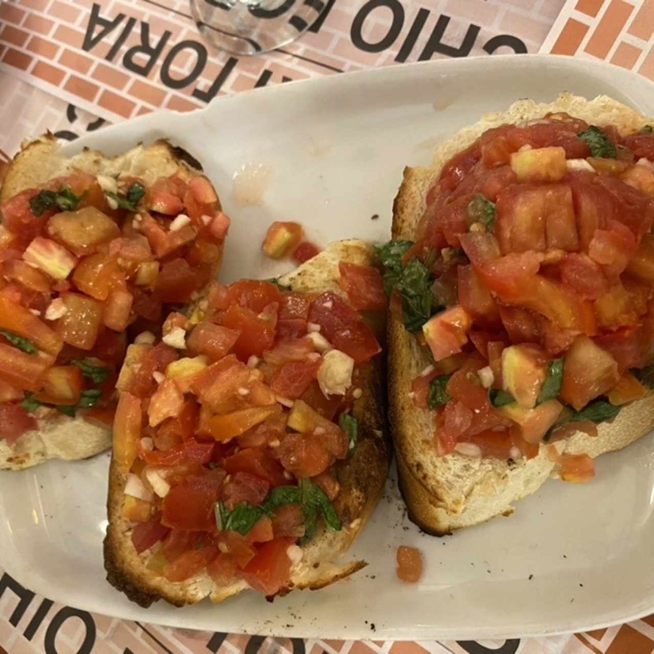 Bruschetta de la casa