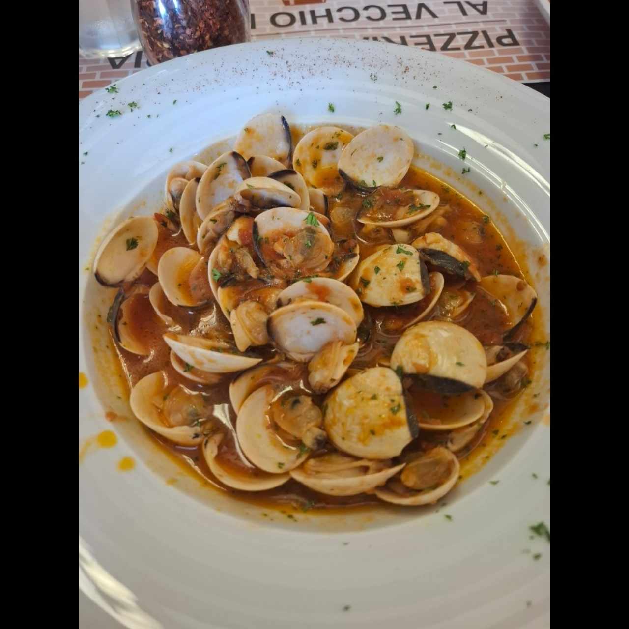 Almejas a la Marinera