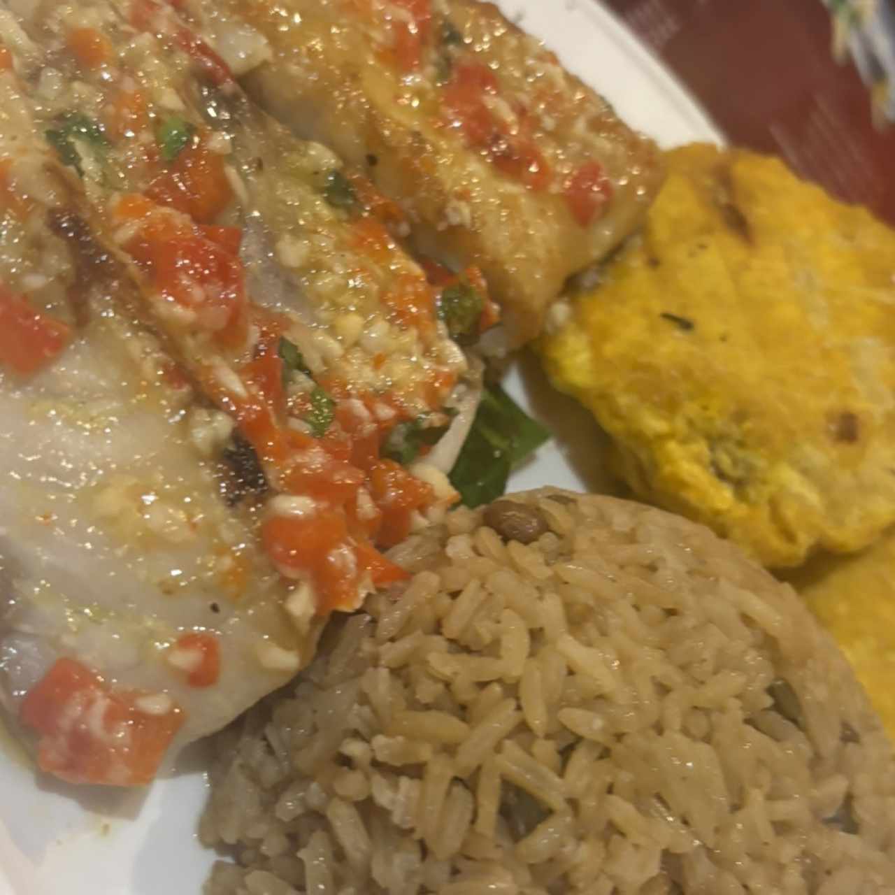 Corvina al ajillo