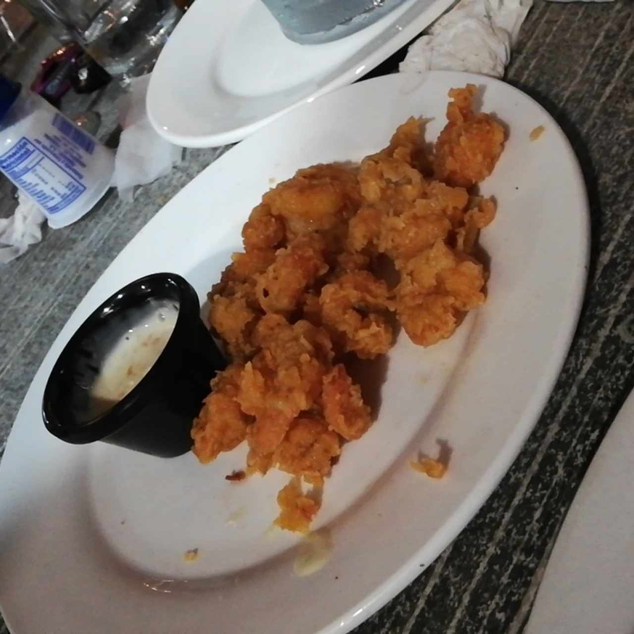 Camarones crocantes