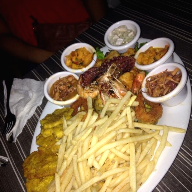Bandeja de mariscos
