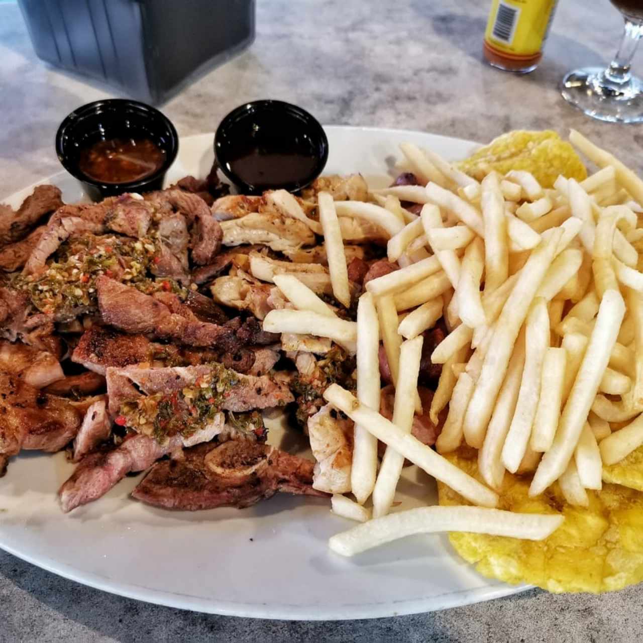 parrillada de carnes