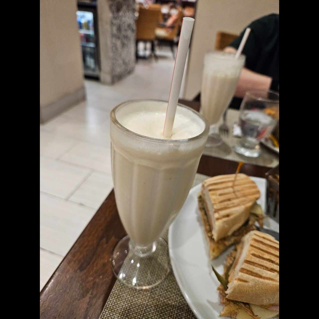 batido de vainilla