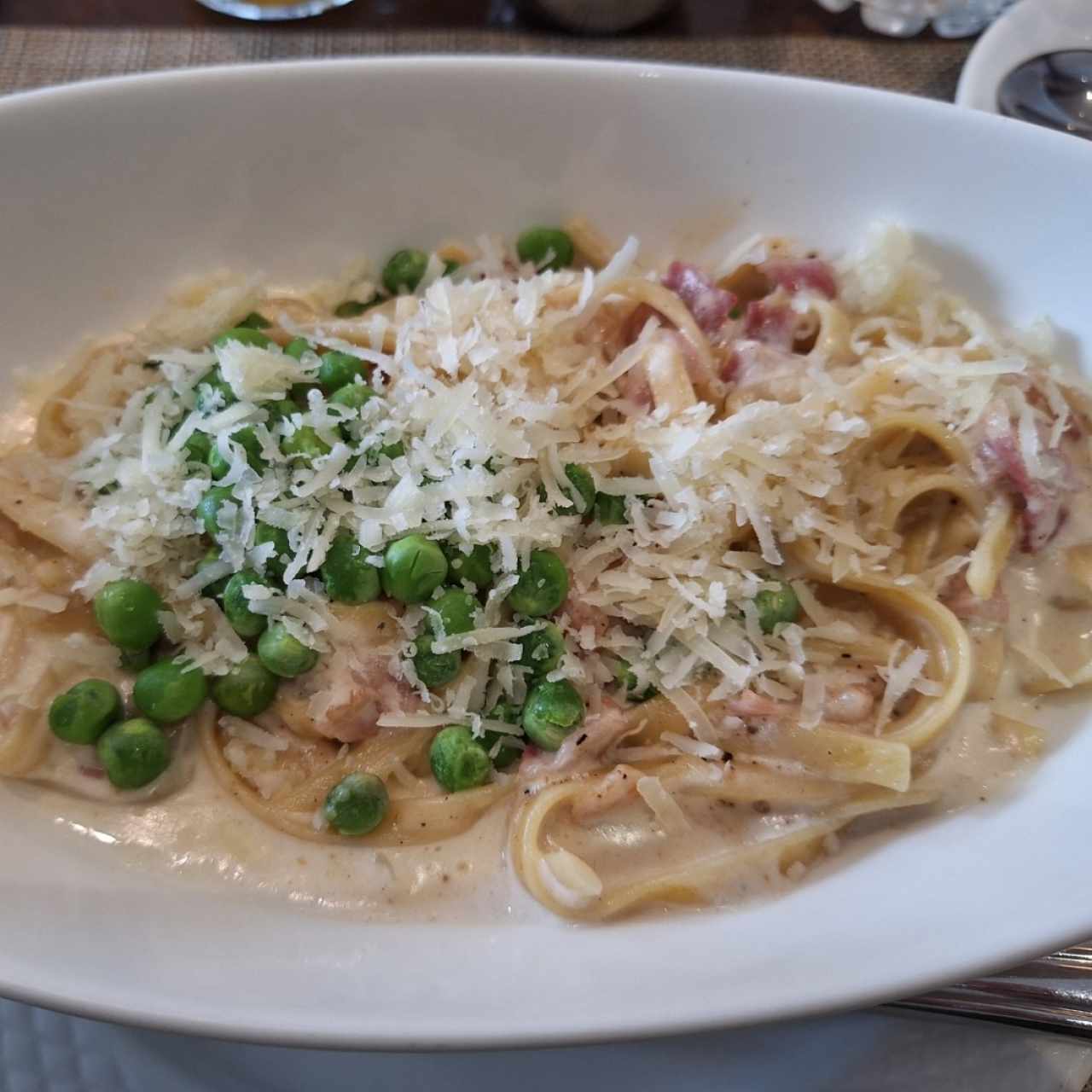 Especiales - Fetuchini Carbonara