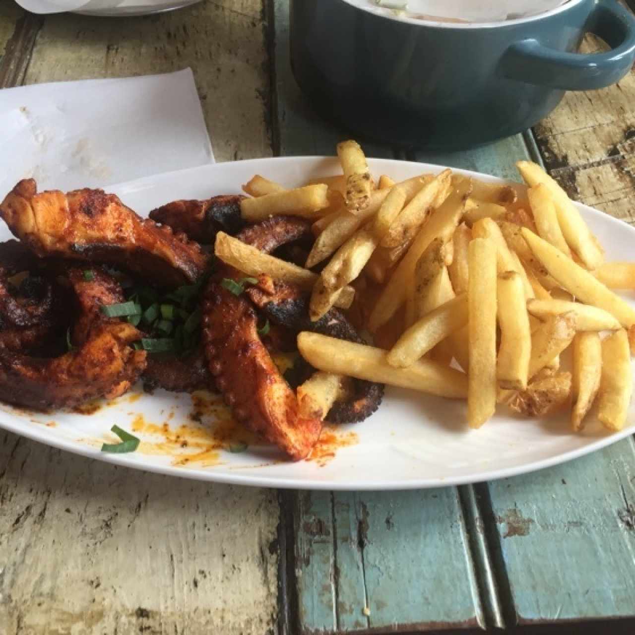 El mejor pulpo que he probado hasta ahora. 