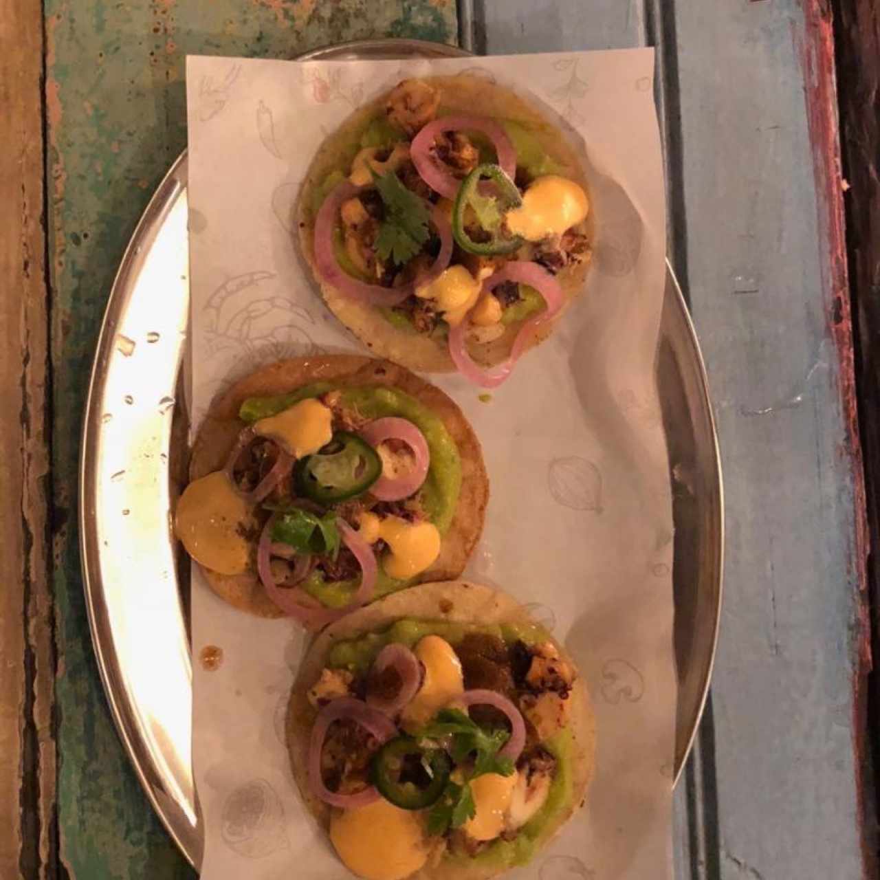 Tostadas de Pulpo