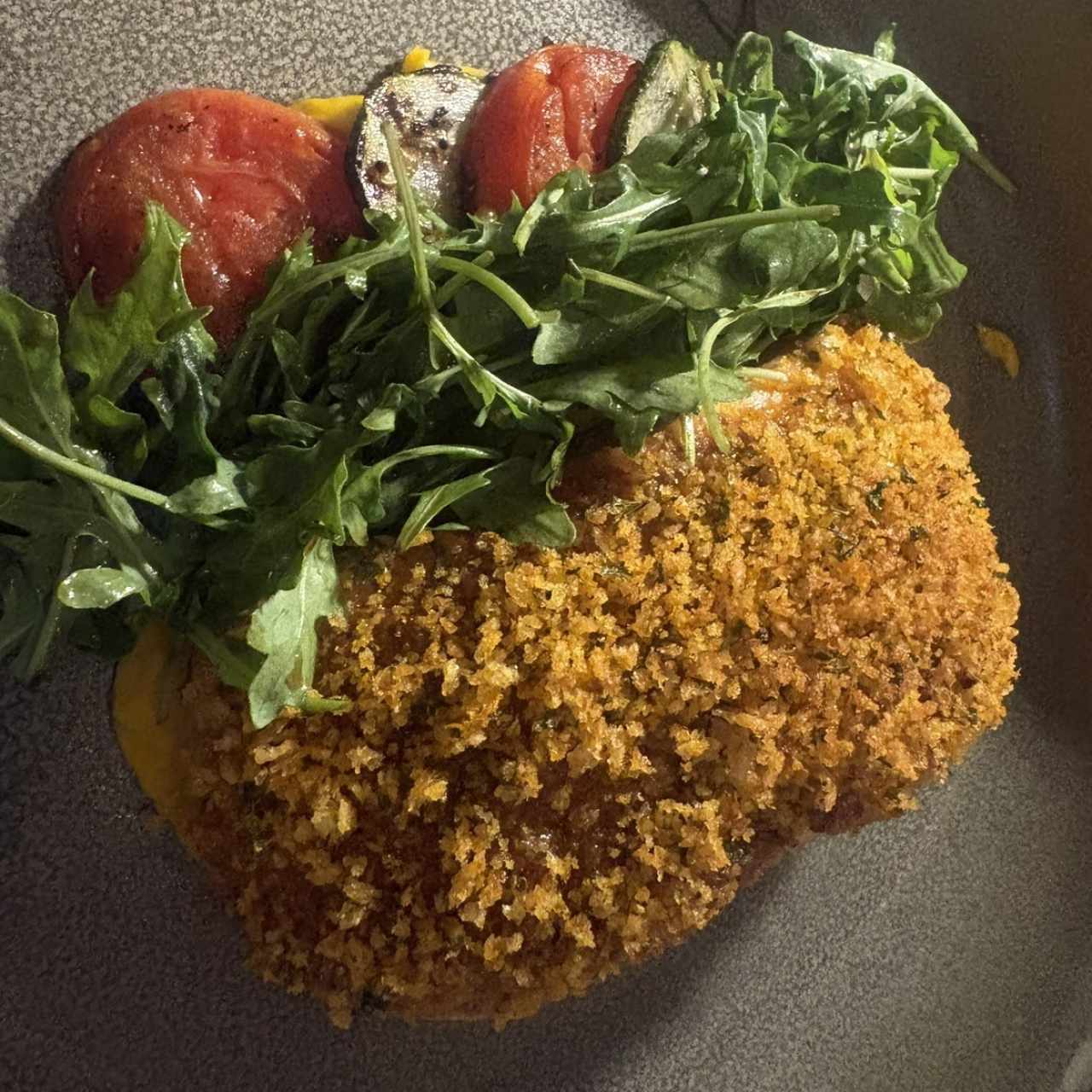 Salmón con Costra de Marañón 😍