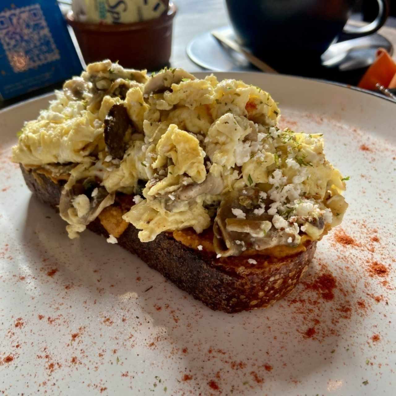 Tostada Hummus