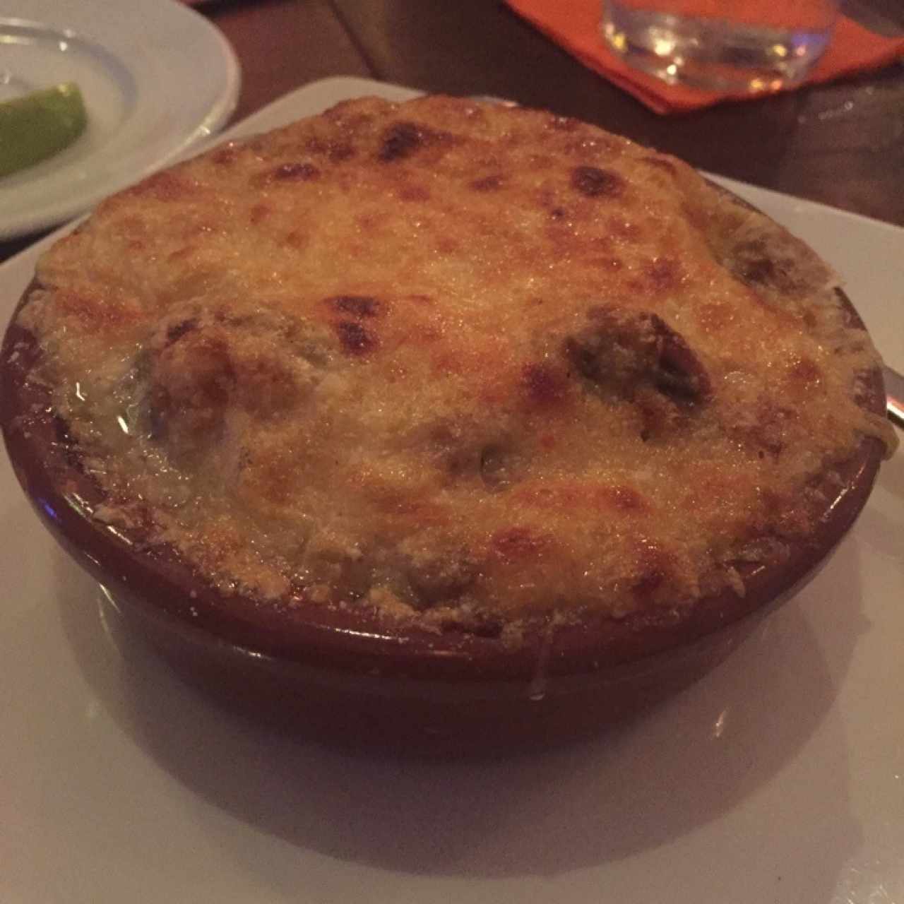 champiñones con queso 