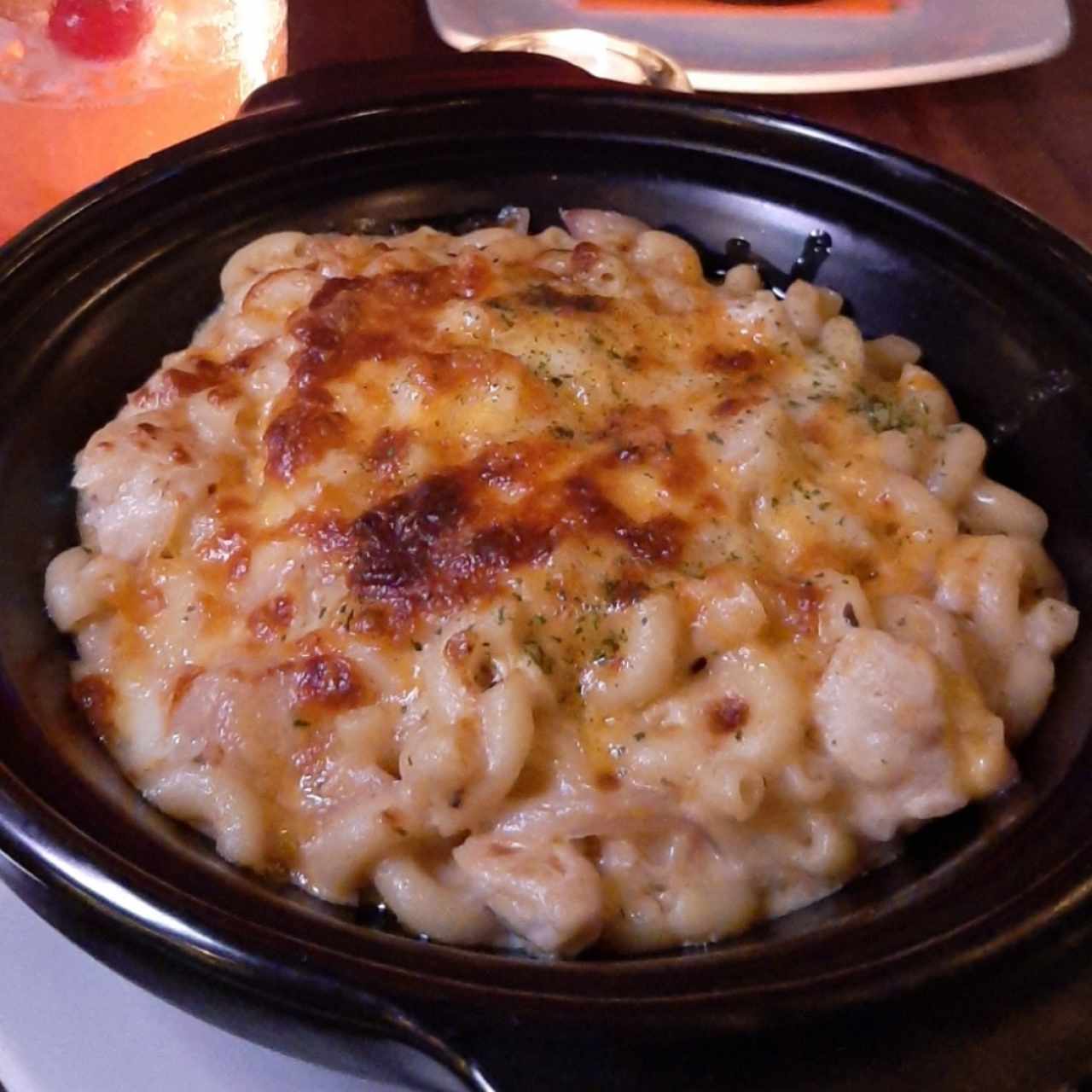Mac & Cheese de pollo