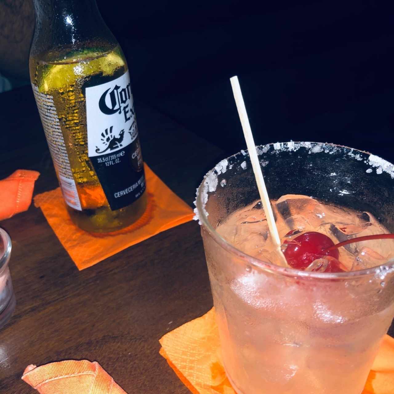 margarita y corona 