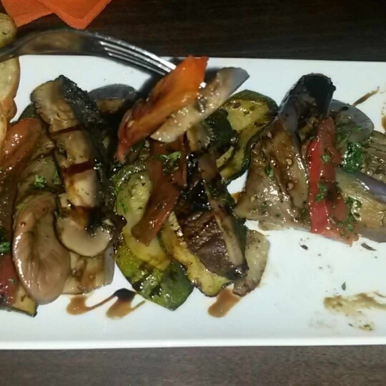 Vegetales Marinados al Grill con Balsámico