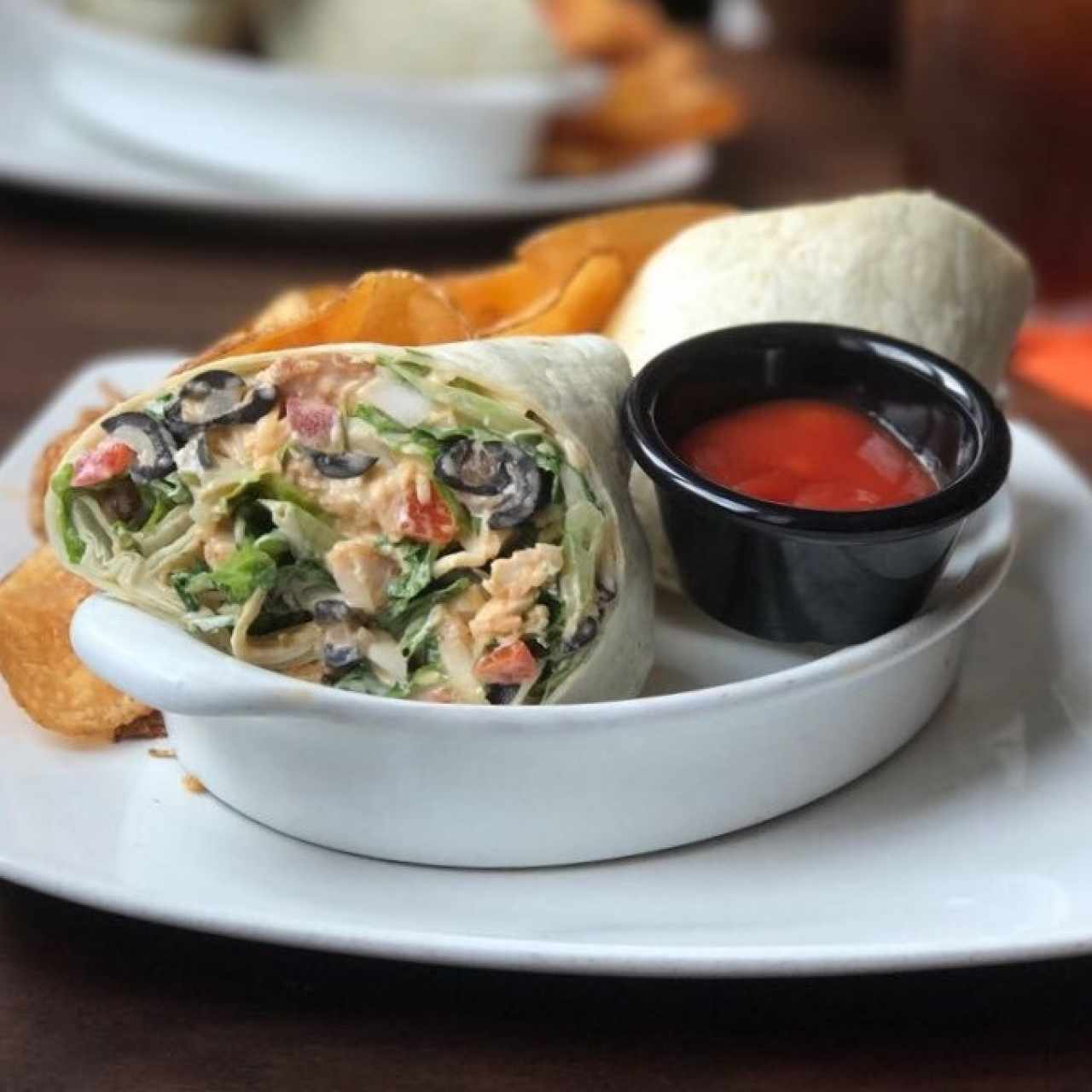 wrap buffalo chicken
