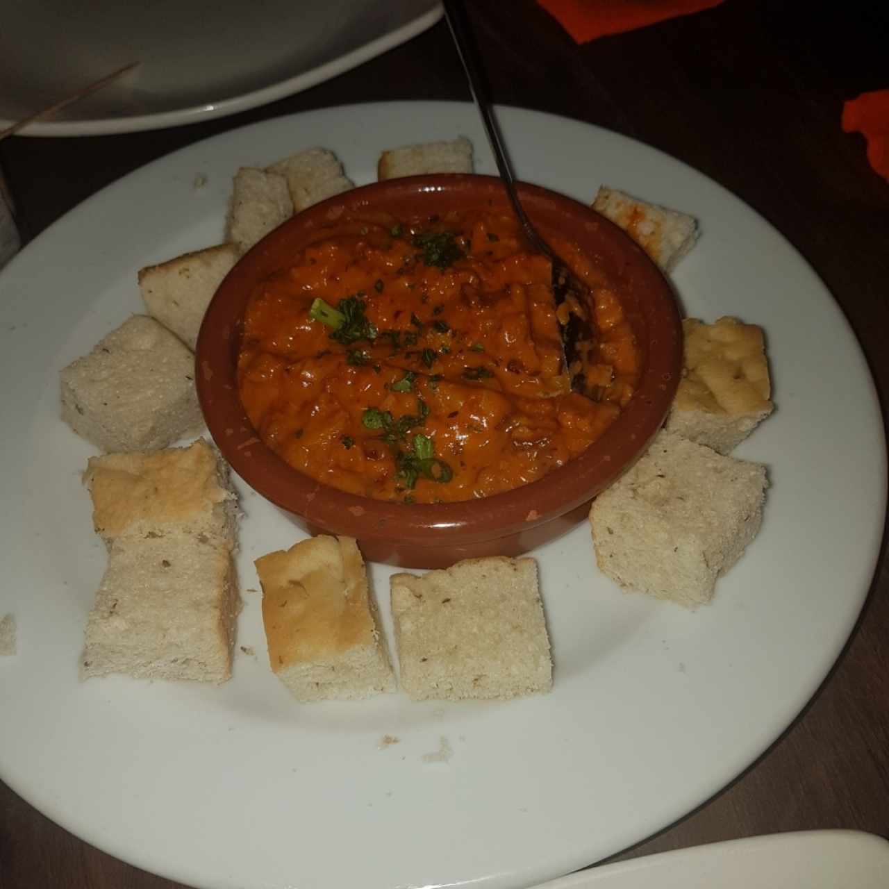 fondue de chorizo