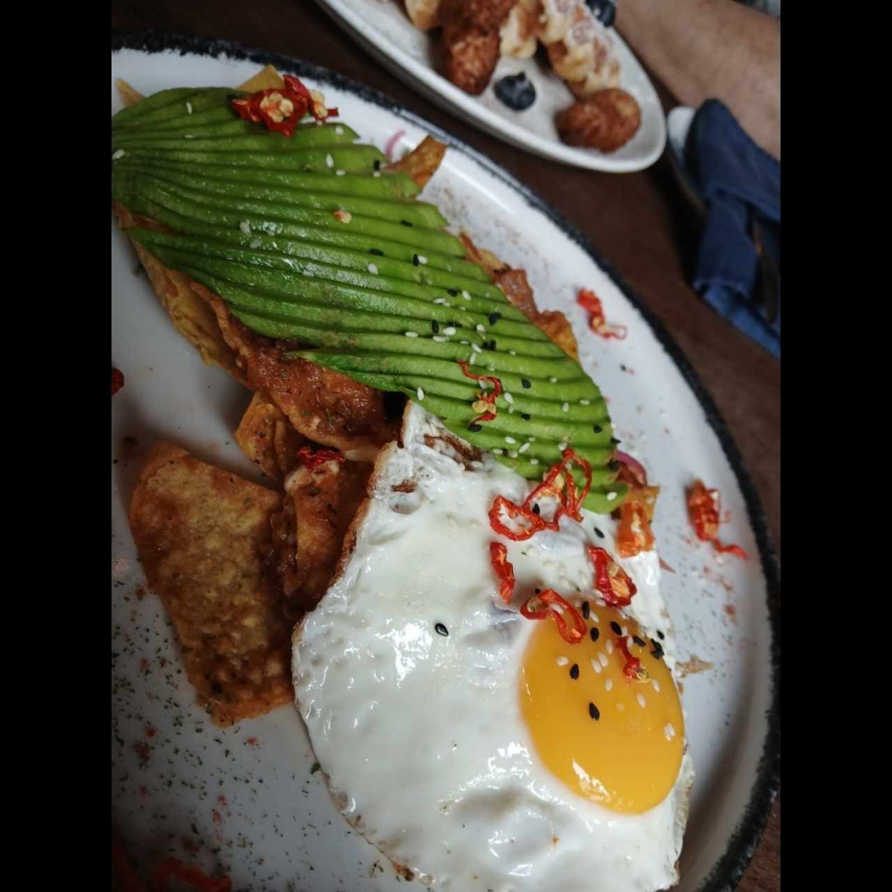 Menú Desayuno - Chilaquiles