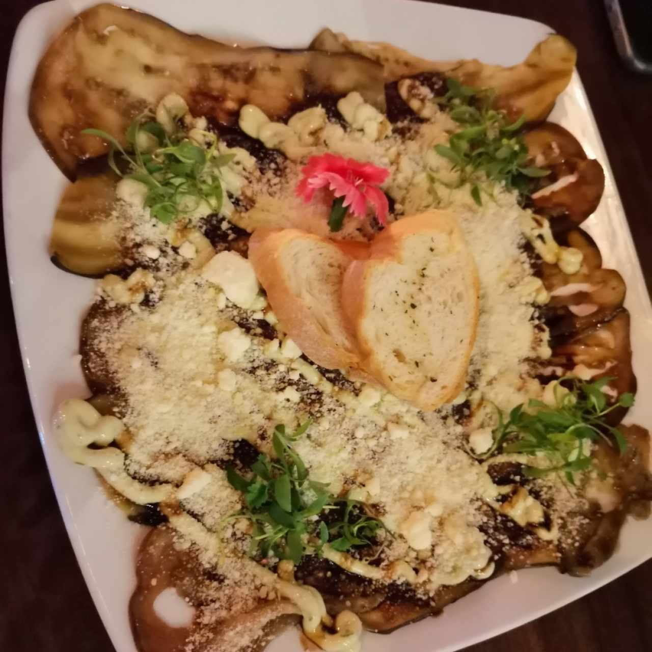 Carpacho de berenjena 